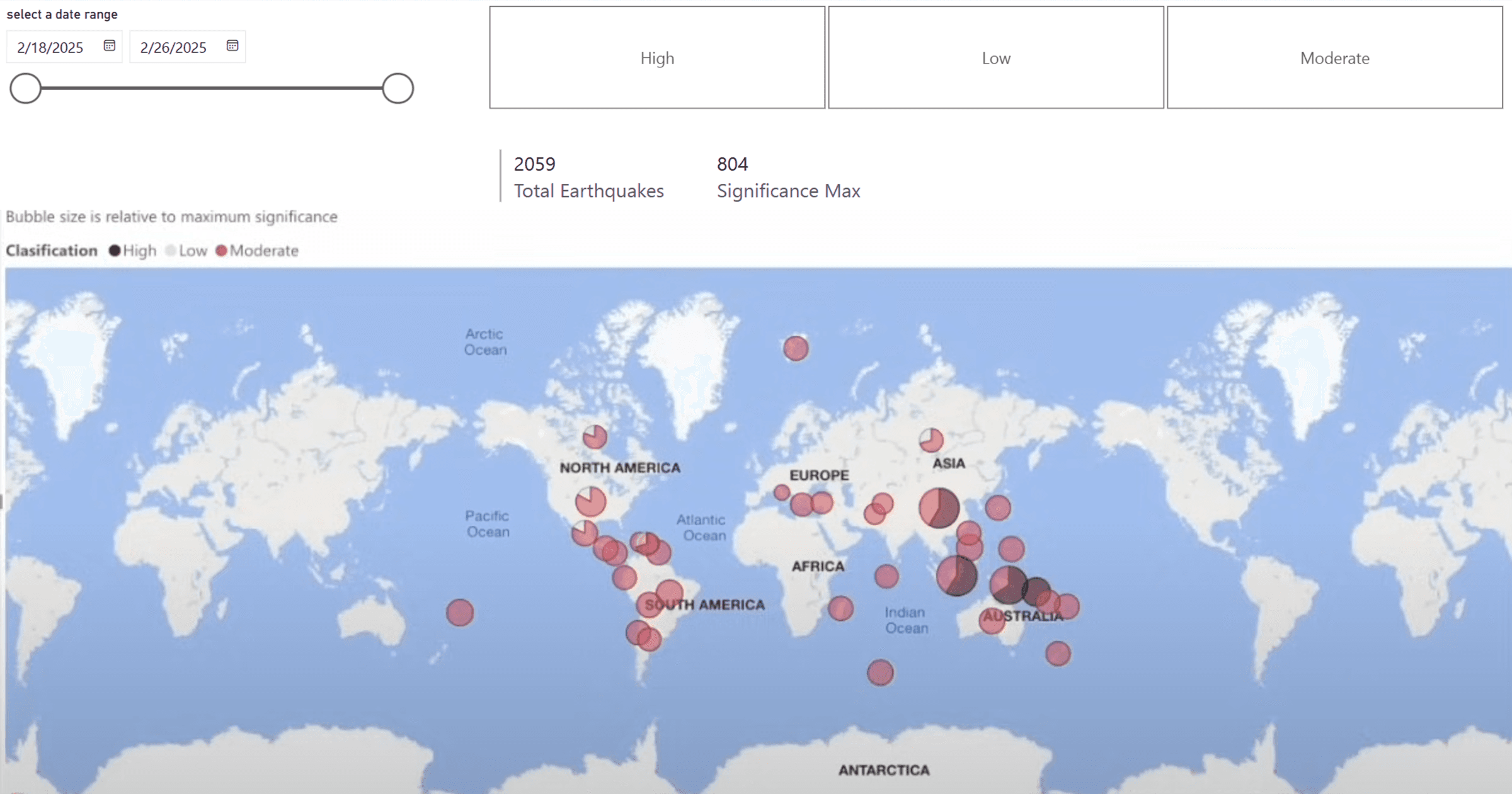 Global Earthquake Monitor